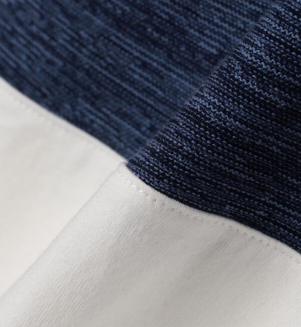 SHIPS Colors 「SHIPS Colors:〈手洗い可能〉切り替え ボーダー ロングスリーブ TEE」|Tシャツ・カットソー|