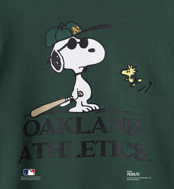 SHIPS KIDS「SHIPS KIDS:100～125cm / スヌーピー&times;MLB スウェット」|スウェット・ジャージ|