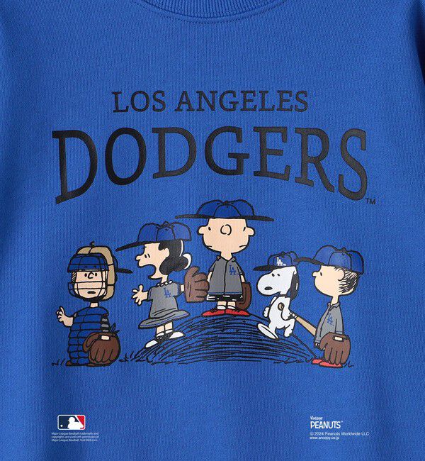 SHIPS KIDS「SHIPS KIDS:100～125cm / スヌーピー&times;MLB スウェット」|スウェット・ジャージ|