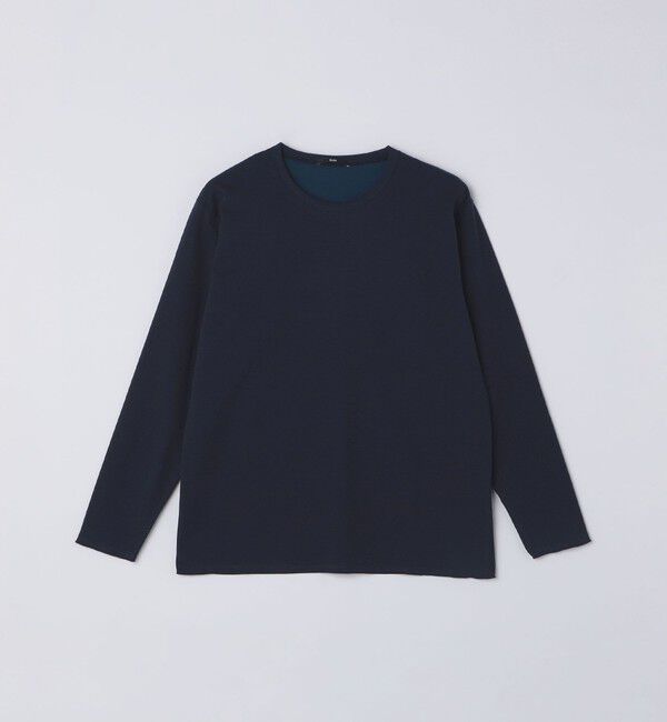 SHIPS「SHIPS: リバーシブル クルーネック 長袖 Tシャツ (ロンT)」|Tシャツ・カットソー|