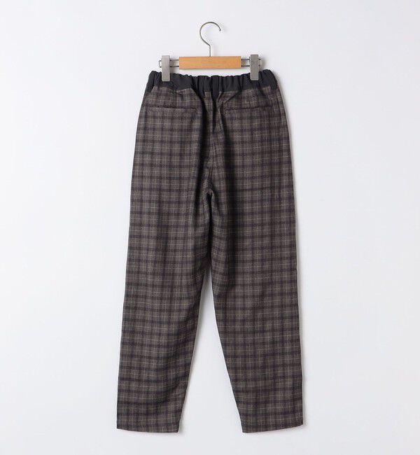 SHIPS KIDS「SHIPS KIDS:140～160cm / チェック テーパード パンツ」|その他|