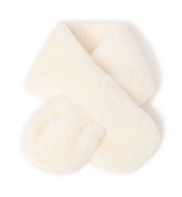 SHIPS KIDS「SHIPS KIDS:フェイクファー マフラー」|マフラー|