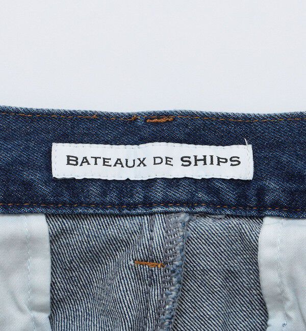 SHIPS「BATEAUX DE SHIPS: デニム フレア トラウザース」|デニム|