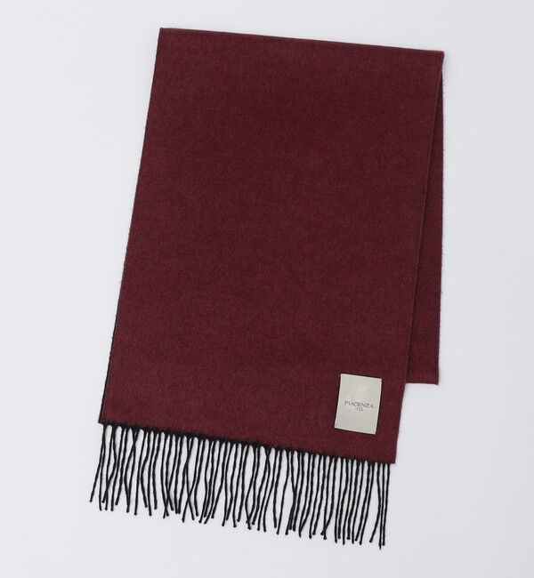 SHIPS「PIACENZA: シルク カシミヤ リバーシブル マフラー」|マフラー|