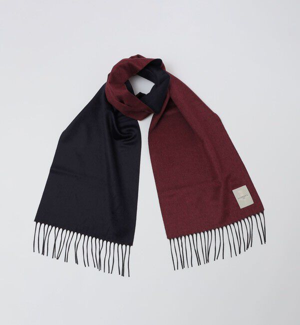 SHIPS「PIACENZA: シルク カシミヤ リバーシブル マフラー」|マフラー|