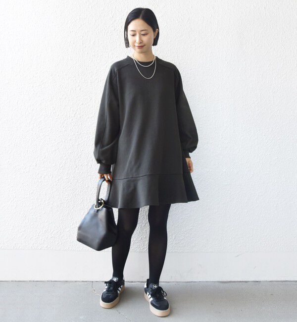 SHIPS for women「【WEB限定】〈着丈が選べる/手洗い可能〉裏毛 フレア チュニック」|チュニック|