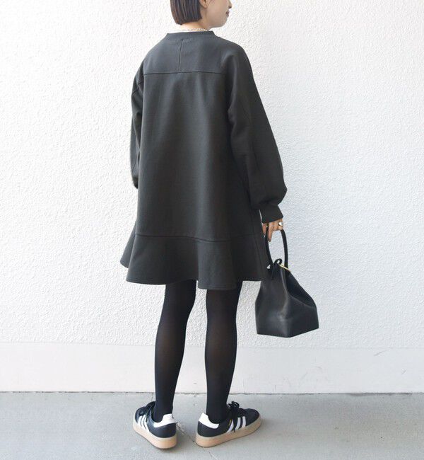 SHIPS for women「【WEB限定】〈着丈が選べる/手洗い可能〉裏毛 フレア チュニック」|チュニック|