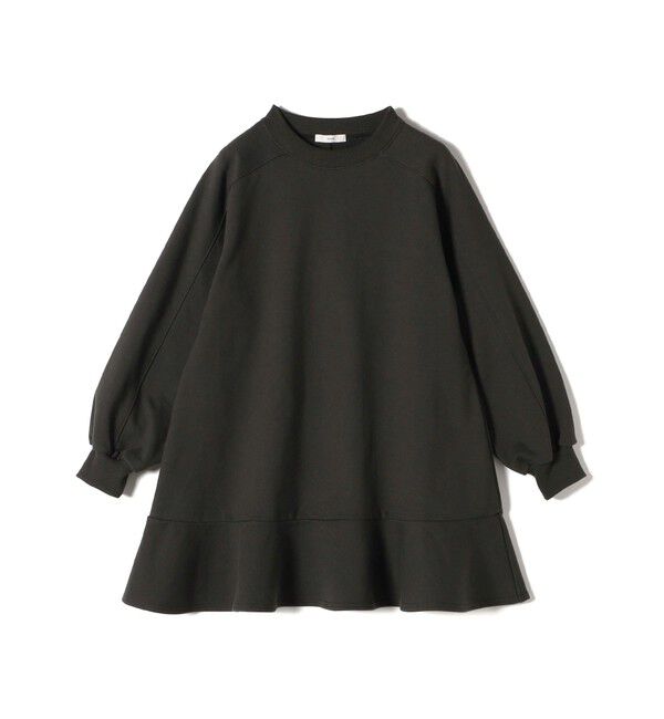 SHIPS for women「【WEB限定】〈着丈が選べる/手洗い可能〉裏毛 フレア チュニック」|チュニック|