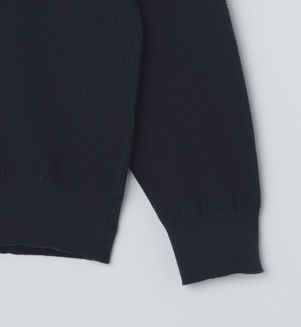 SHIPS「SHIPS:〈洗濯機可能〉SOLOTEX(R) 12ゲージ ピケ Vネック カーディガン」|カーディガン|