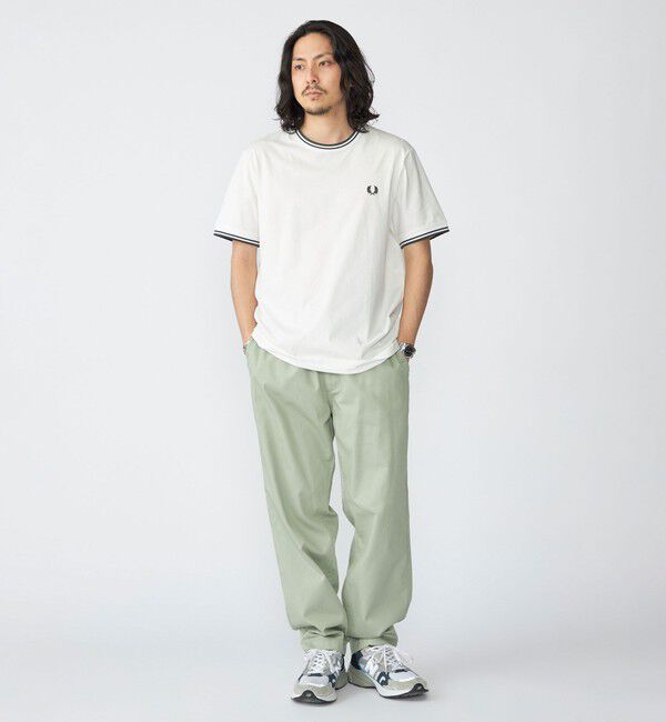 SHIPS「【SHIPS別注】FRED PERRY: M1588 TWIN TIPPED Tシャツ」|Tシャツ・カットソー|