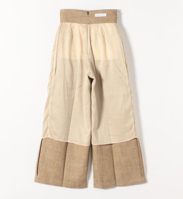 quaranciel「quaranciel: バスケット ハイウエスト ワイド パンツ」|その他|