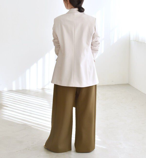 quaranciel「quaranciel: ボクシー テーラード ジャケット（セットアップ対応）」|テーラードジャケット|