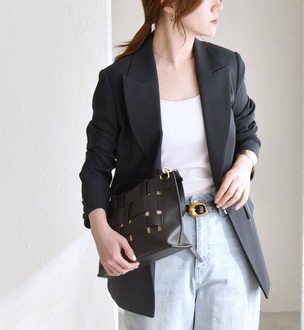 quaranciel「quaranciel: ボクシー テーラード ジャケット（セットアップ対応）」|テーラードジャケット|