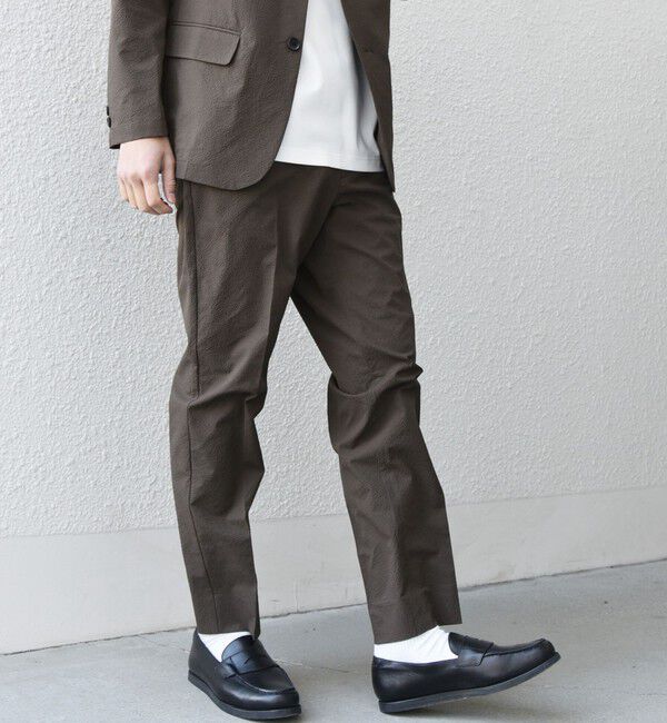 SHIPS any「SHIPS any:〈撥水/軽量/ストレッチ〉SOLOTEX(R) シアサッカー セットアップ スーツ 25SS◇」|スーツ|