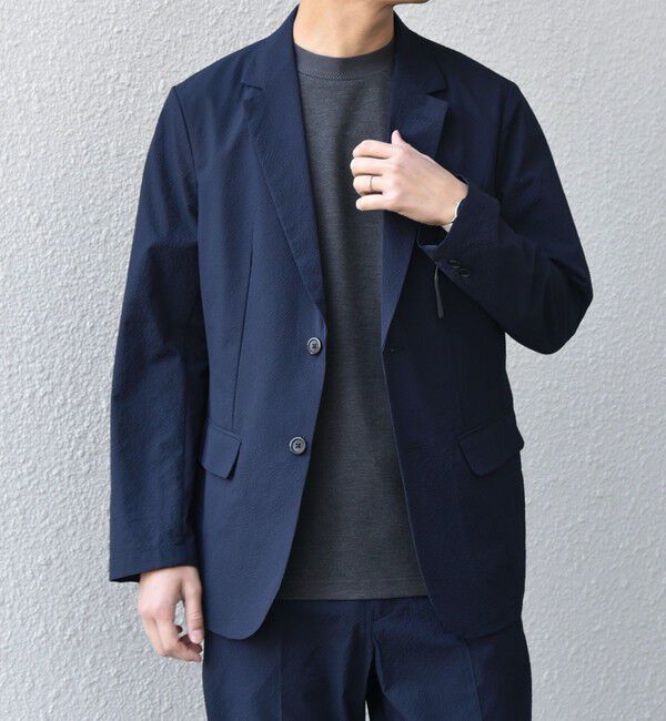 SHIPS any「SHIPS any:〈撥水/軽量/ストレッチ〉SOLOTEX(R) シアサッカー セットアップ スーツ 25SS◇」|スーツ|