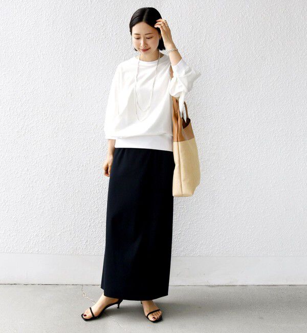 SHIPS for women「〈洗濯機可能〉DEPEND ドルマン カット プルオーバー」|Tシャツ・カットソー|