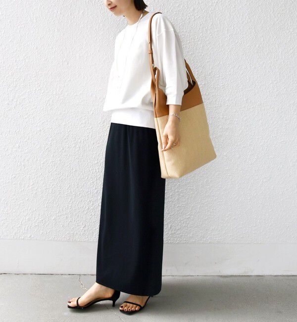 SHIPS for women「〈洗濯機可能〉DEPEND ドルマン カット プルオーバー」|Tシャツ・カットソー|