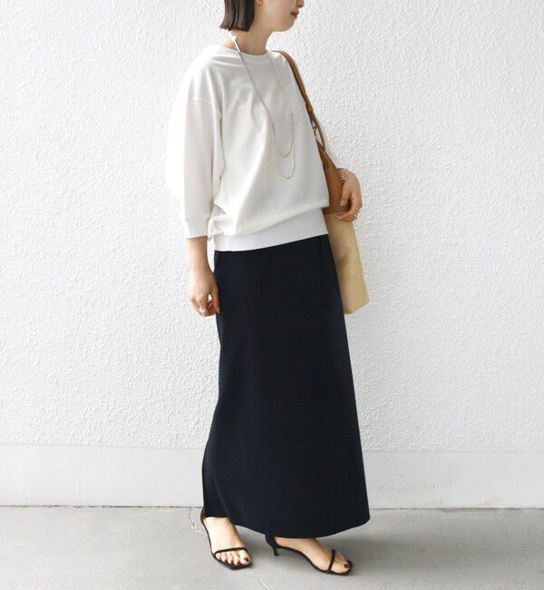 SHIPS for women「〈洗濯機可能〉DEPEND ドルマン カット プルオーバー」|Tシャツ・カットソー|