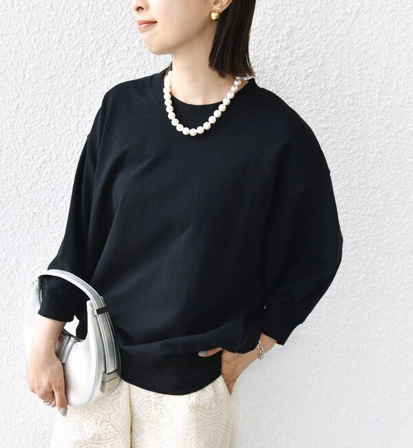 SHIPS for women「〈洗濯機可能〉DEPEND ドルマン カット プルオーバー」|Tシャツ・カットソー|