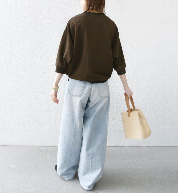 SHIPS for women「〈洗濯機可能〉DEPEND ドルマン カット プルオーバー」|Tシャツ・カットソー|