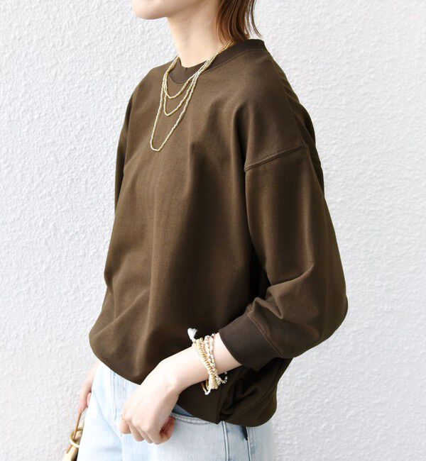 SHIPS for women「〈洗濯機可能〉DEPEND ドルマン カット プルオーバー」|Tシャツ・カットソー|