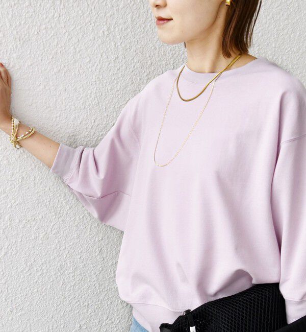 SHIPS for women「〈洗濯機可能〉DEPEND ドルマン カット プルオーバー」|Tシャツ・カットソー|