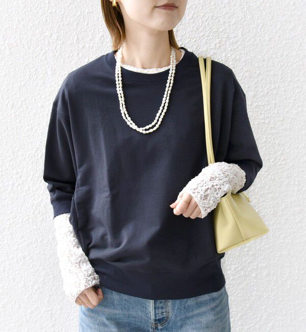 SHIPS for women「〈洗濯機可能〉DEPEND ドルマン カット プルオーバー」|Tシャツ・カットソー|