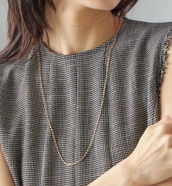 SHIPS for women「シズク トップ アジャスター ネックレス」|ネックレス|