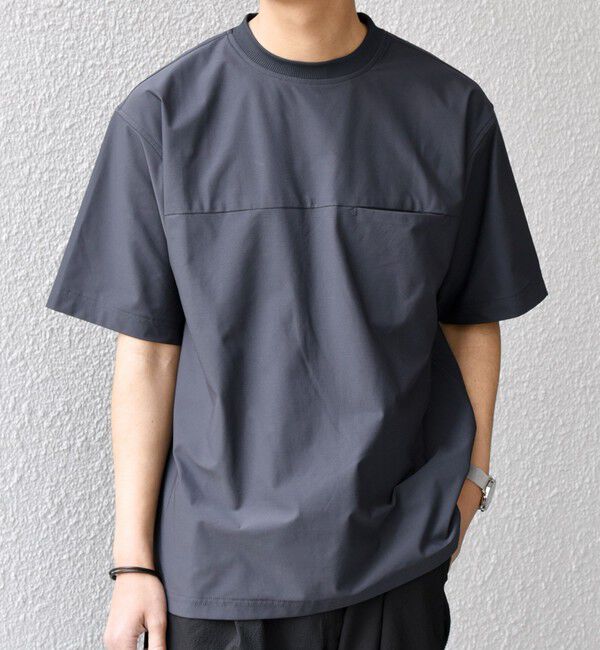 SHIPS any「SHIPS any: 360&deg; THE CIRCLE STRETCH ポケット Tシャツ(セットアップ対応)◇」|Tシャツ・カットソー|