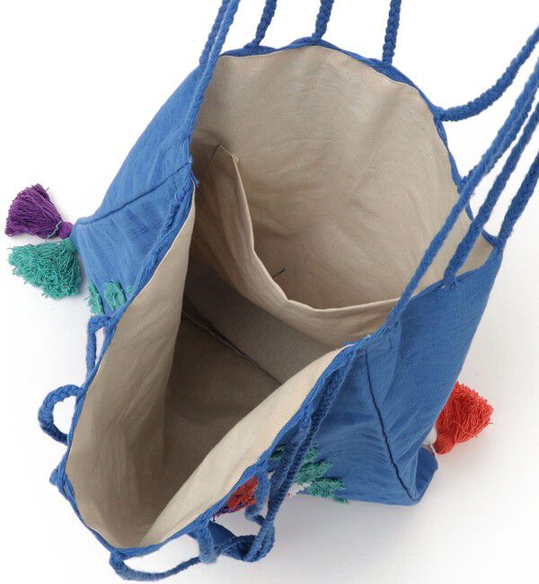 SHIPS for women「RAMESHWARI: ドビー ハンモック バッグ」|トートバッグ|
