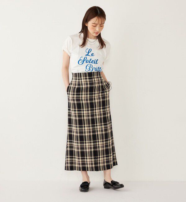 SHIPS Colors 「SHIPS Colors:16-/OE フロッキー ロゴ Tシャツ◇」|Tシャツ・カットソー|