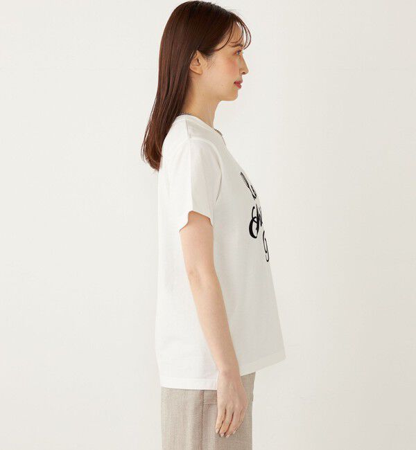 SHIPS Colors 「SHIPS Colors:16-/OE フロッキー ロゴ Tシャツ◇」|Tシャツ・カットソー|