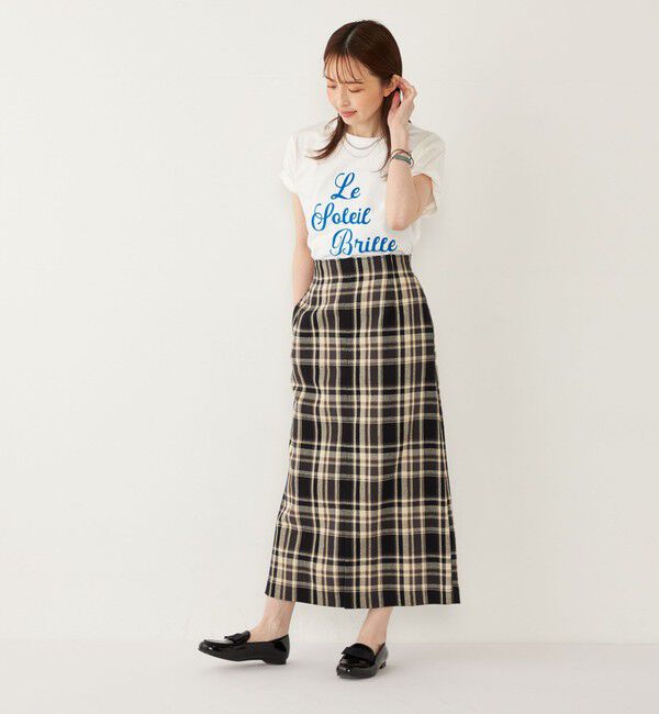 SHIPS Colors 「SHIPS Colors:16-/OE フロッキー ロゴ Tシャツ◇」|Tシャツ・カットソー|