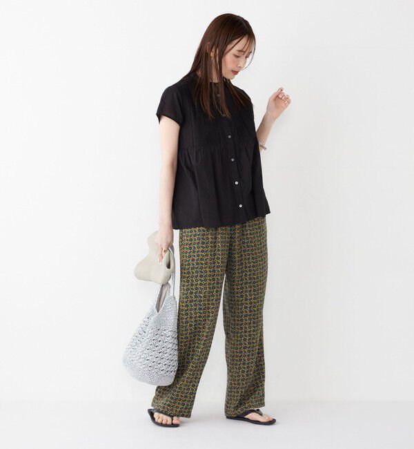 SHIPS Colors 「SHIPS Colors:〈洗濯機可能〉プリント イージー パンツ」|その他|