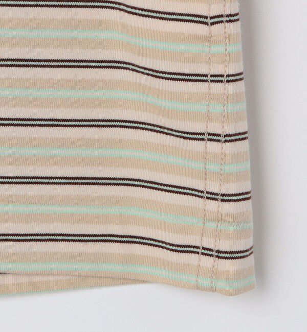 SHIPS「tone: DOUBLE STITCH SHORT SLEEVE T SHIRT STRIPE」|Tシャツ・カットソー|