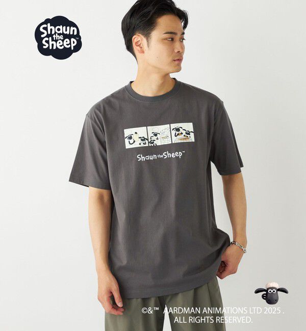 SHIPS Colors 「SHIPS Colors:ひつじのショーン コミック プリント Tシャツ◇」|Tシャツ・カットソー|