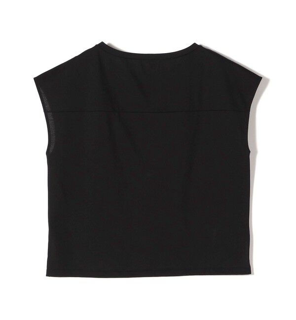 SHIPS for women「SHIPS Primary Navy Label:〈手洗い可能〉綿 ローン フラワー レース コンビ」|Tシャツ・カットソー|