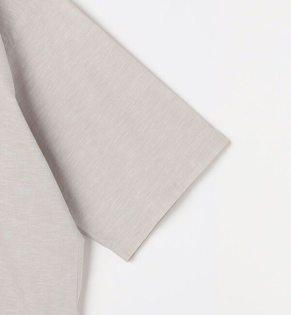 SHIPS any「SHIPS any: コットン/リネン バンド スキッパー ハーフスリーブ シャツ◇」|シャツ・ブラウス|