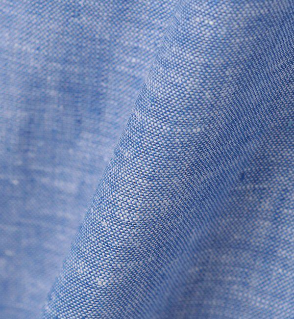 SHIPS any「SHIPS any: コットン/リネン バンド スキッパー ハーフスリーブ シャツ◇」|シャツ・ブラウス|