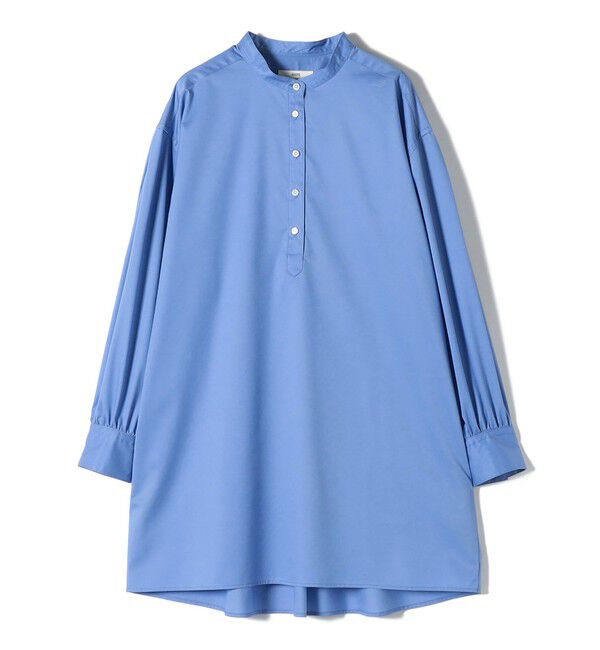 SHIPS for women「〈手洗い可能〉ソリッド バックタック チュニック シャツ」|チュニック|