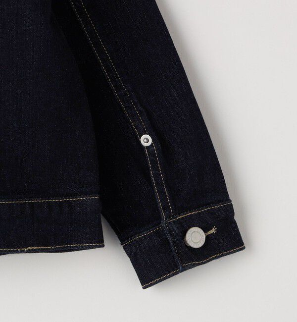 SHIPS KIDS「SHIPS KIDS:100～130cm / ヴィンテージ ライク インディゴ デニム ジャケット」|デニムジャケット|