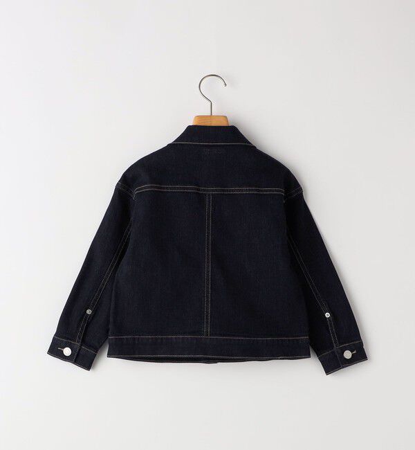 SHIPS KIDS「SHIPS KIDS:100～130cm / ヴィンテージ ライク インディゴ デニム ジャケット」|デニムジャケット|