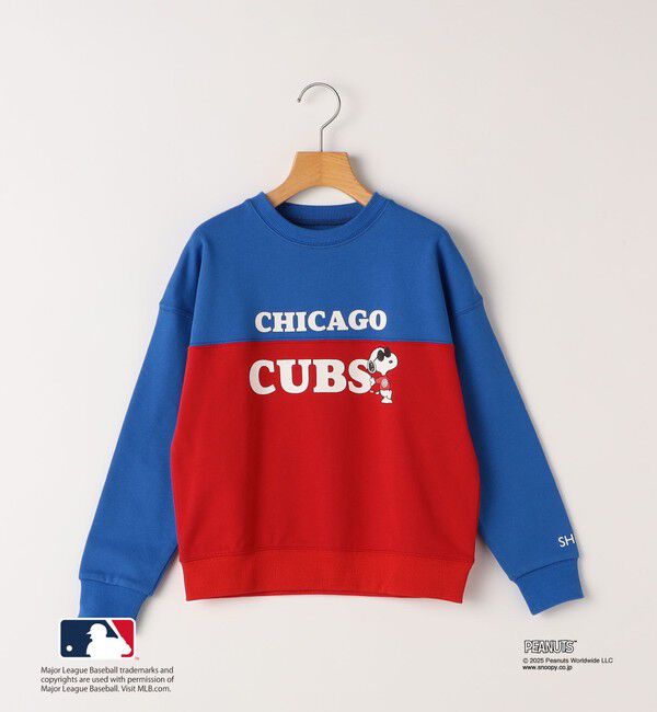 SHIPS KIDS「SHIPS KIDS:100～125cm / PEANUTS&times;MLB プリント スウェット」|スウェット・ジャージ|
