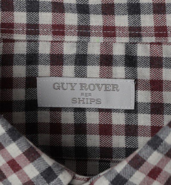 SHIPS「GUY ROVER: ギンガムチェック ボタンダウン シャツ」|シャツ・ブラウス|