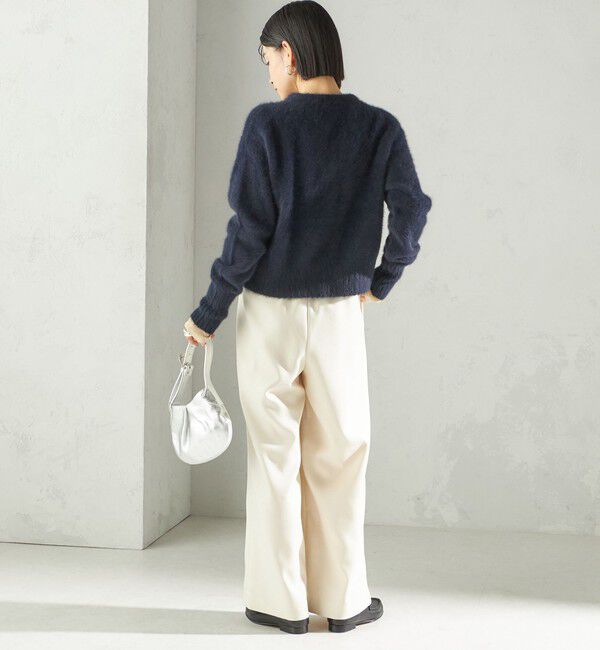 SHIPS for women「〈手洗い可能〉スラブ ツイル イージー スラックス パンツ」|スラックス|