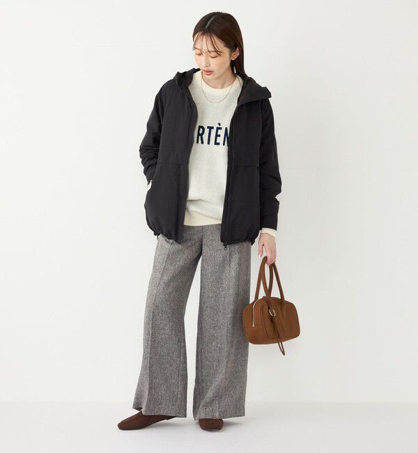 SHIPS Colors 「SHIPS Colors:フリンジ ヘリンボーン ワイド パンツ」|その他|