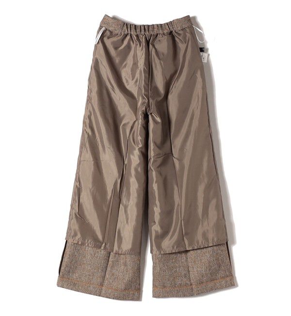 SHIPS Colors 「SHIPS Colors:フリンジ ヘリンボーン ワイド パンツ」|その他|