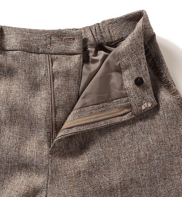 SHIPS Colors 「SHIPS Colors:フリンジ ヘリンボーン ワイド パンツ」|その他|