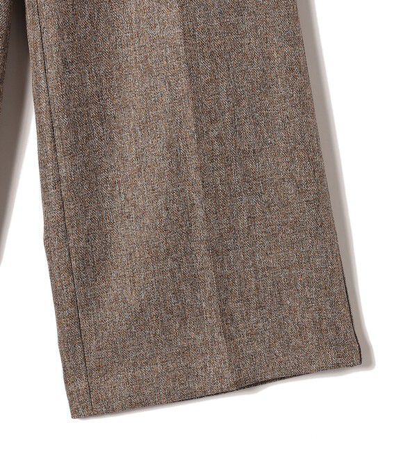 SHIPS Colors 「SHIPS Colors:フリンジ ヘリンボーン ワイド パンツ」|その他|