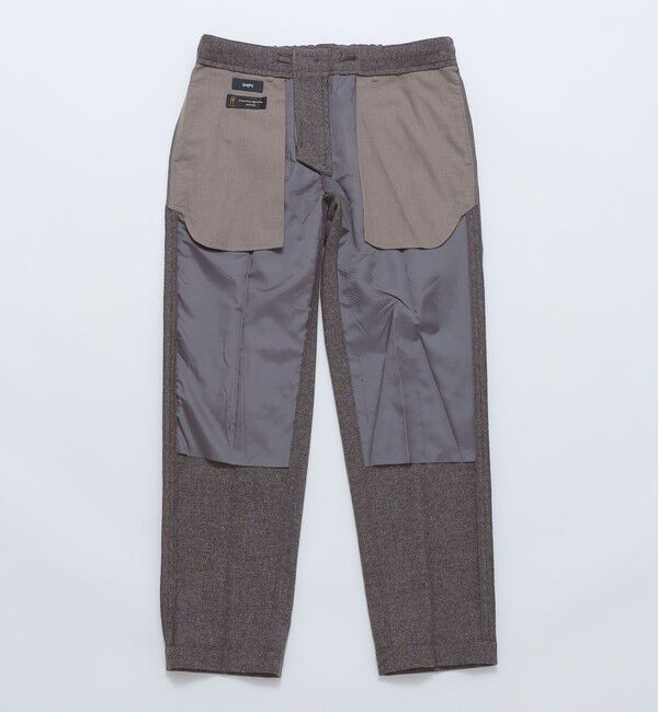 SHIPS「SHIPS: ホームスパン ウールカシミヤ イージーパンツ」|スラックス|